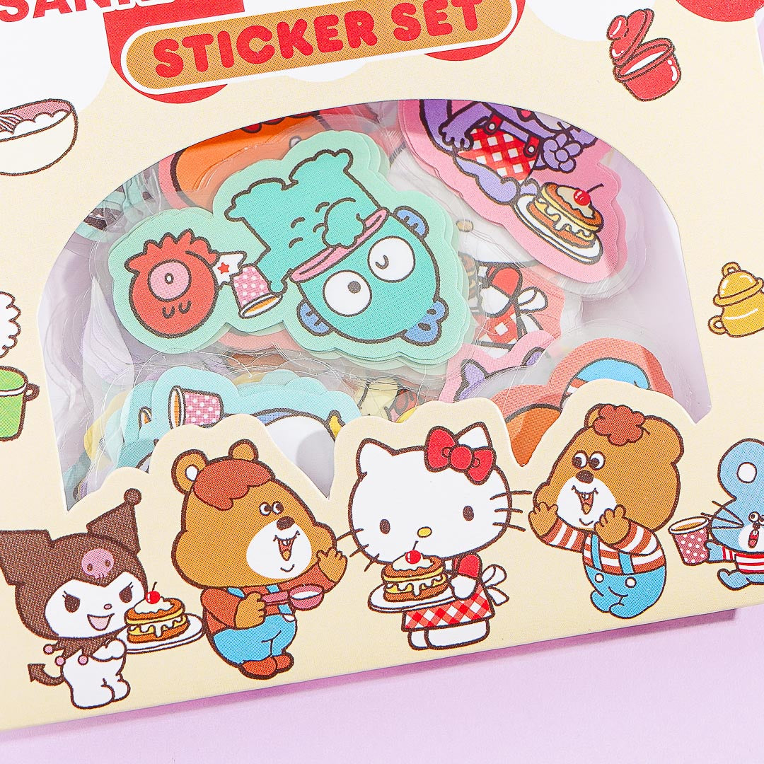 Sanrio Characters x Swimmer Sticker Set