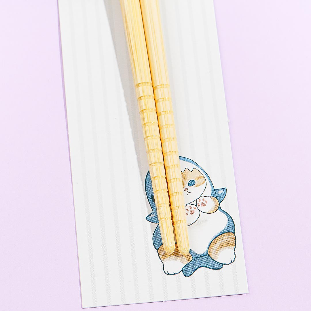 Mofusand Shark Nyan Bamboo Chopsticks