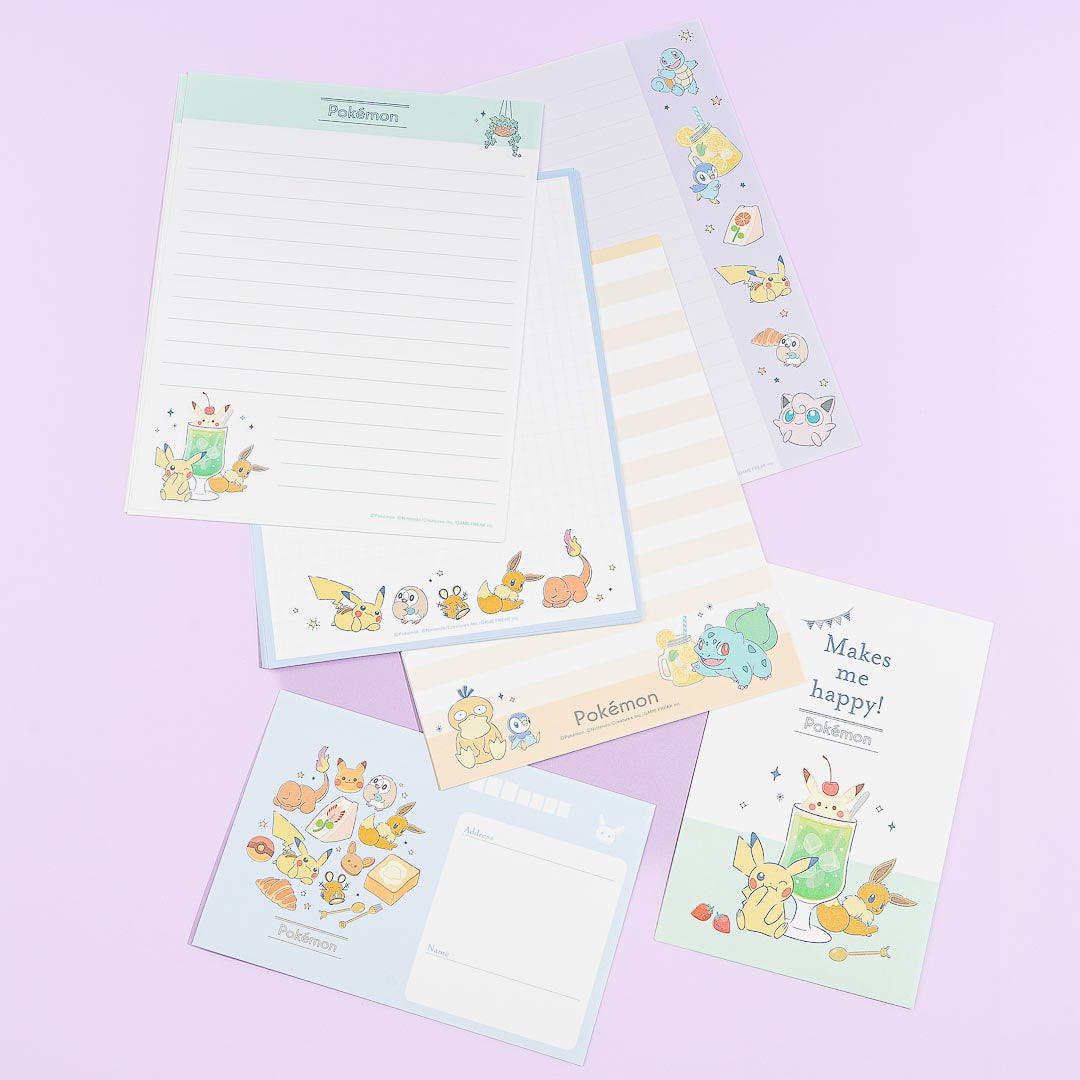 Pokemon Happy Treats Letter Set