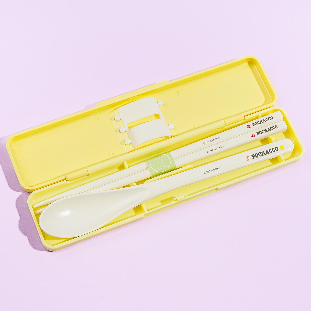 Pochacco Happy Day Utensil Set