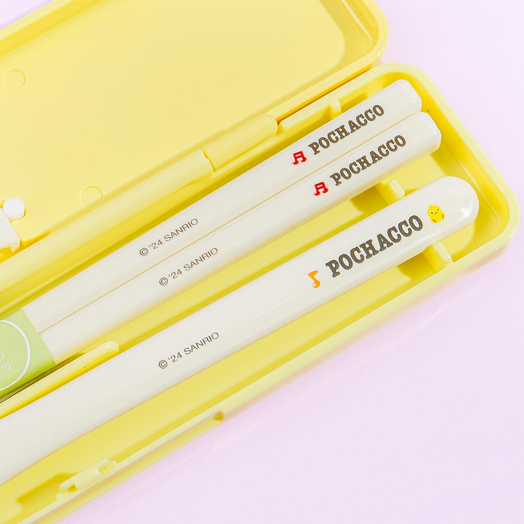 Pochacco Happy Day Utensil Set
