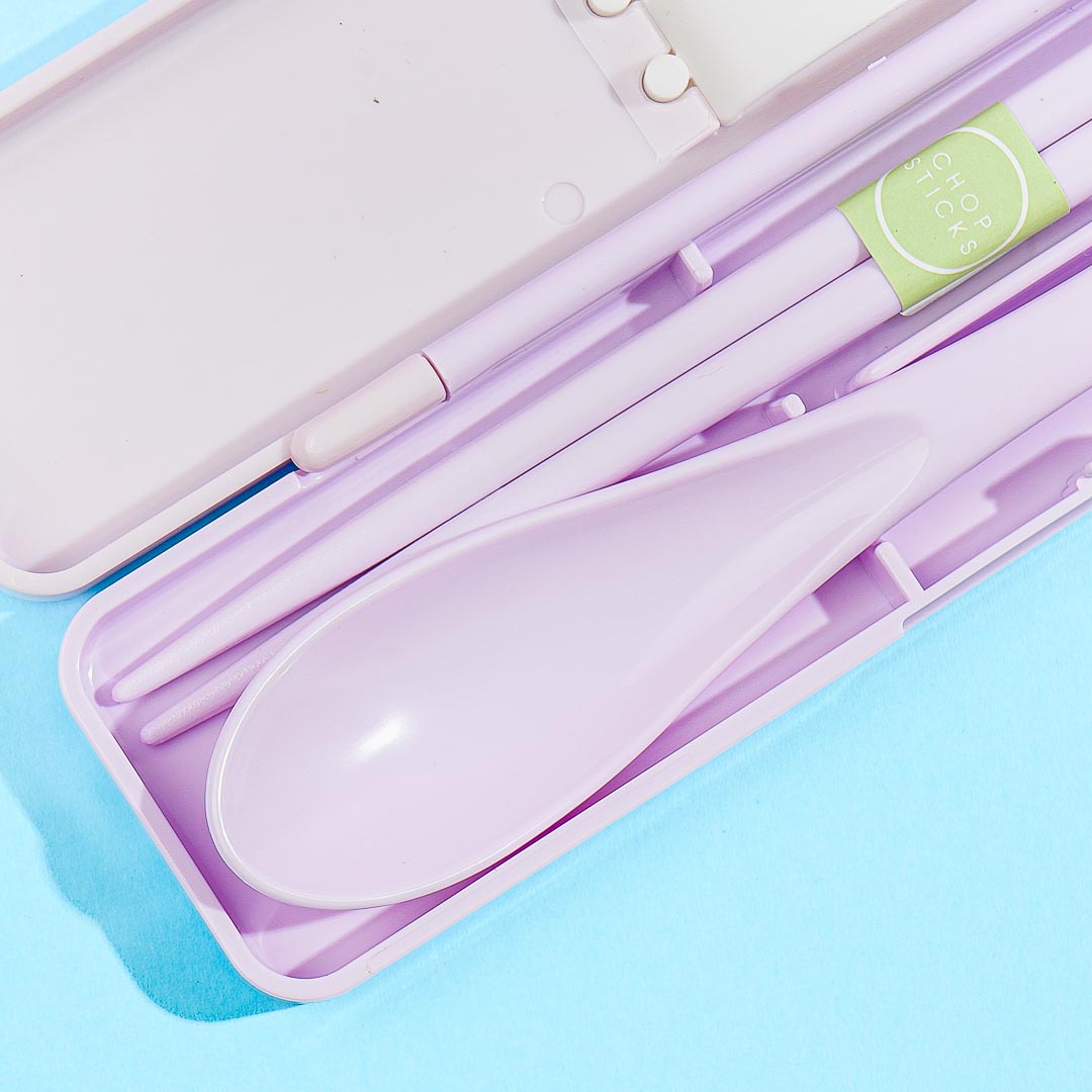 Kuromi Happy Day Utensil Set