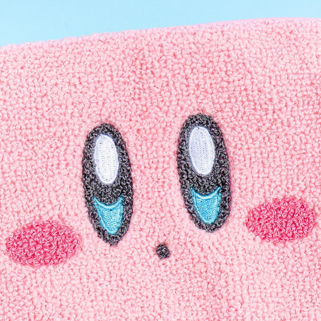 Kirby's Dream Land Furry Face Pouch