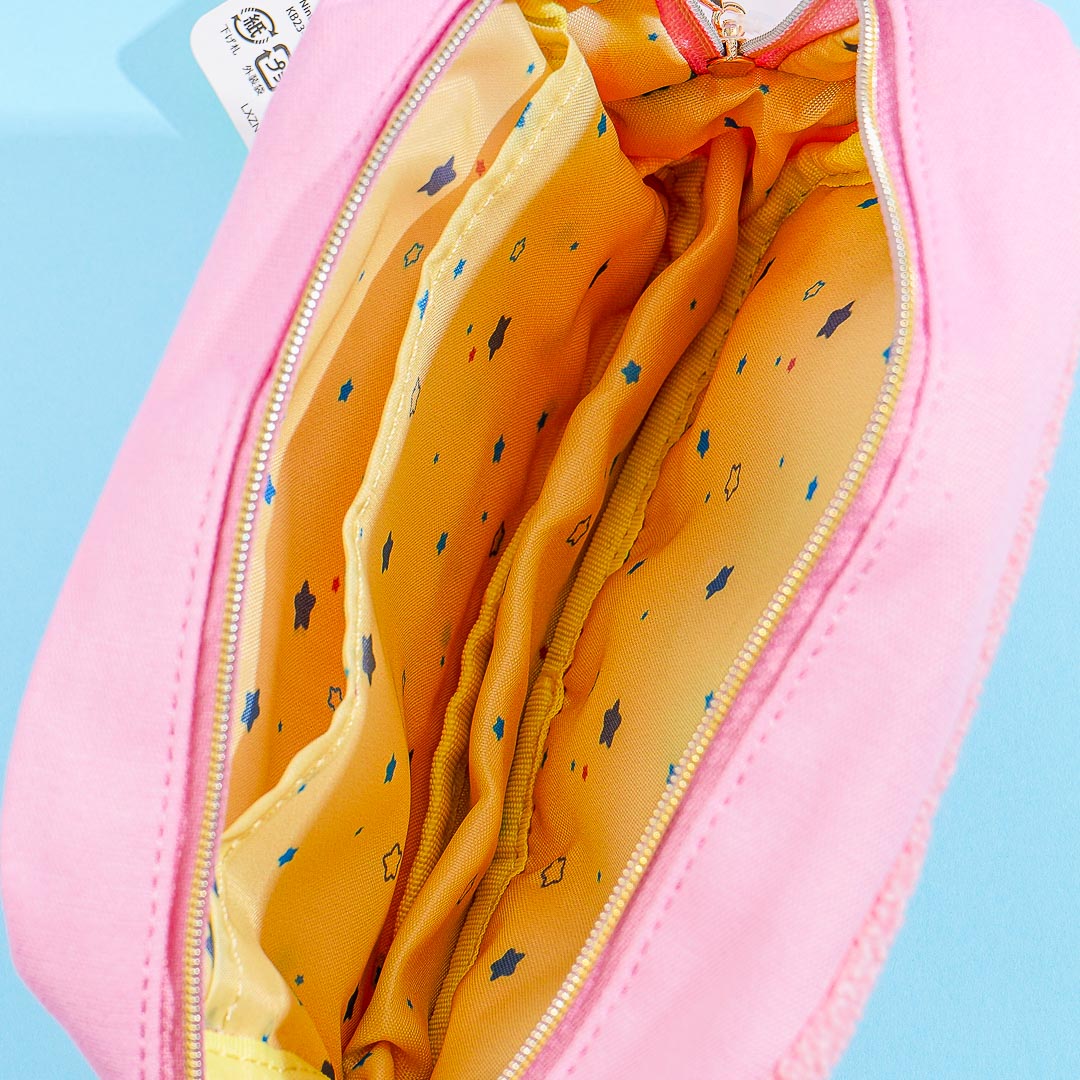 Kirby's Dream Land Furry Face Pouch