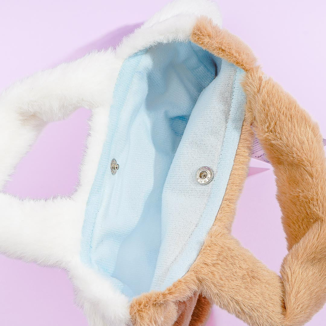 Cinnamoroll & Mocha Furry Mini Handbag