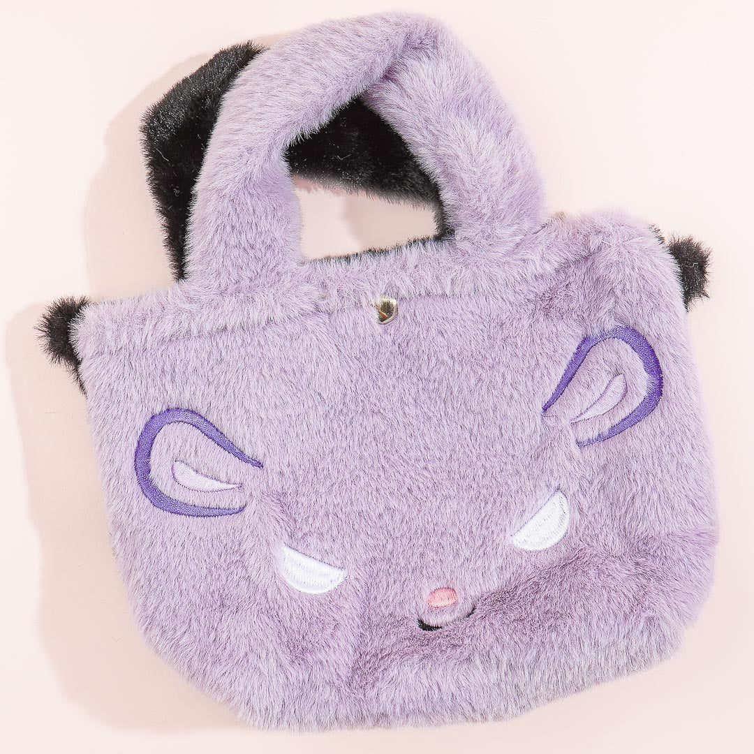 Kuromi & Baku Furry Mini Handbag