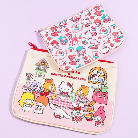 Sanrio Characters  x Swimmer Pouch Set