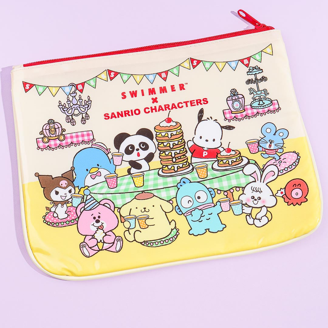 Sanrio Characters  x Swimmer Pouch Set