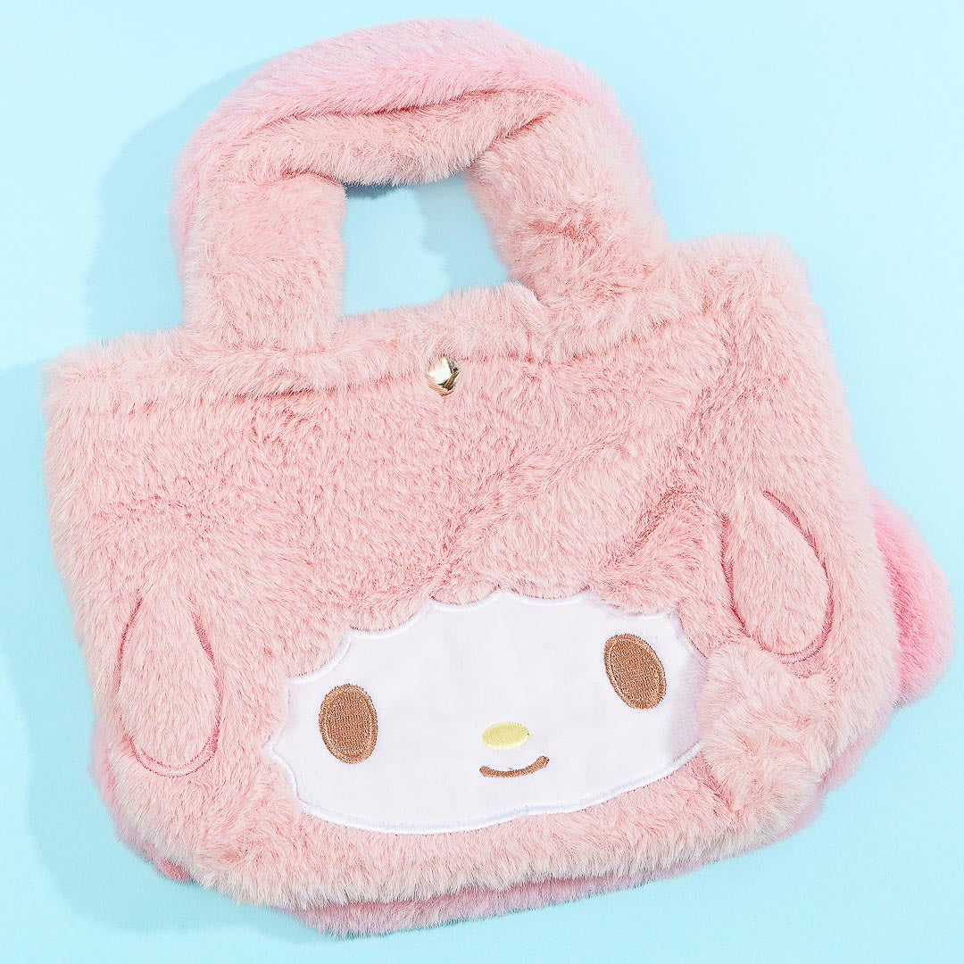 My Melody & My Sweet Piano Furry Mini Handbag