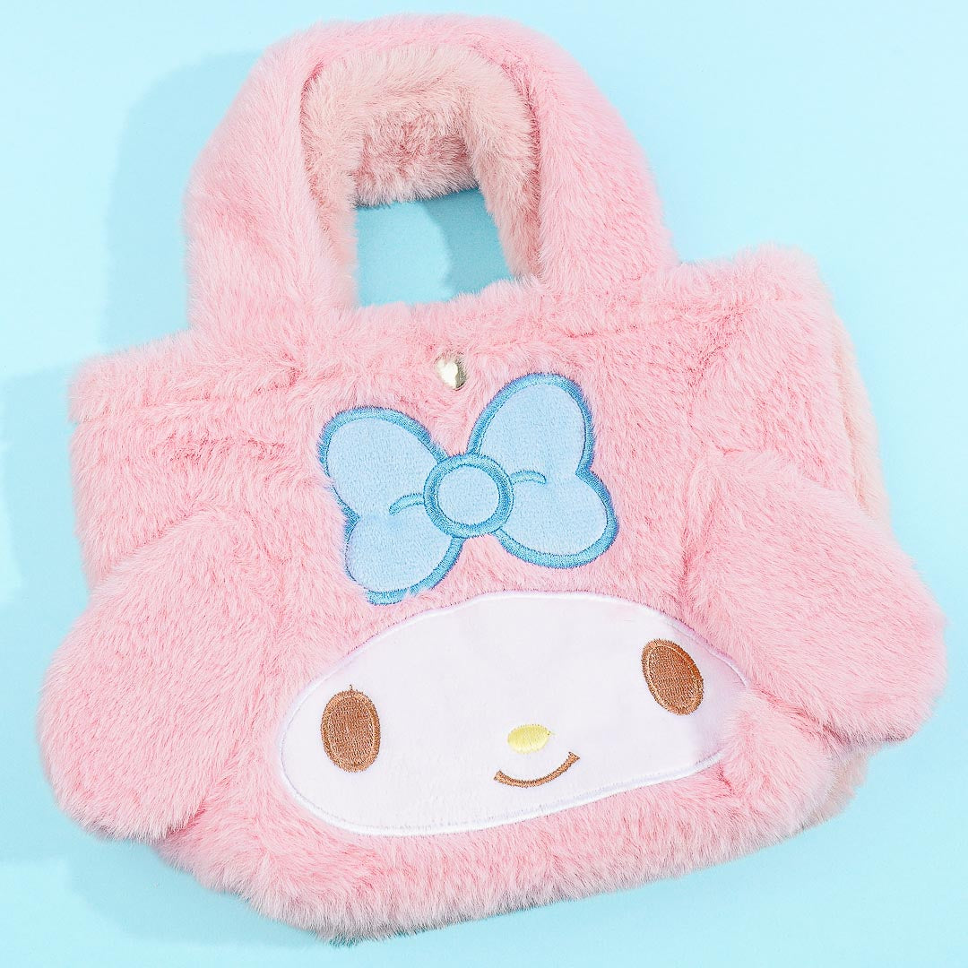 My Melody & My Sweet Piano Furry Mini Handbag