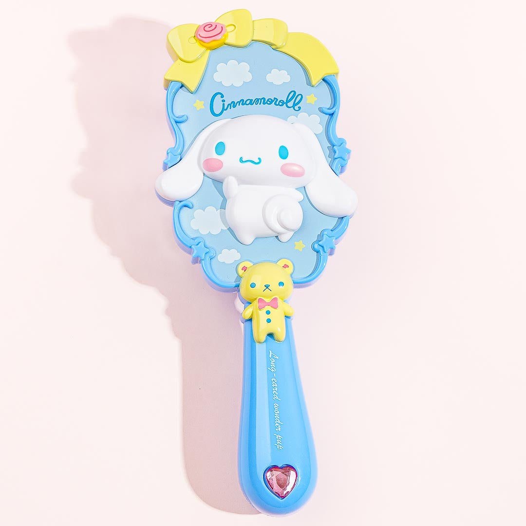 Cinnamoroll Rhinestone Heart Hair Brush
