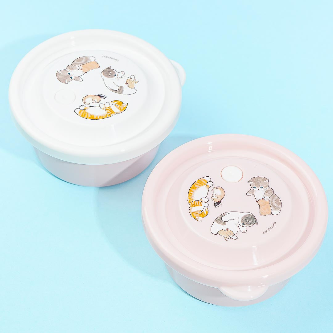 Mofusand Round Food Container Set - 2 pcs