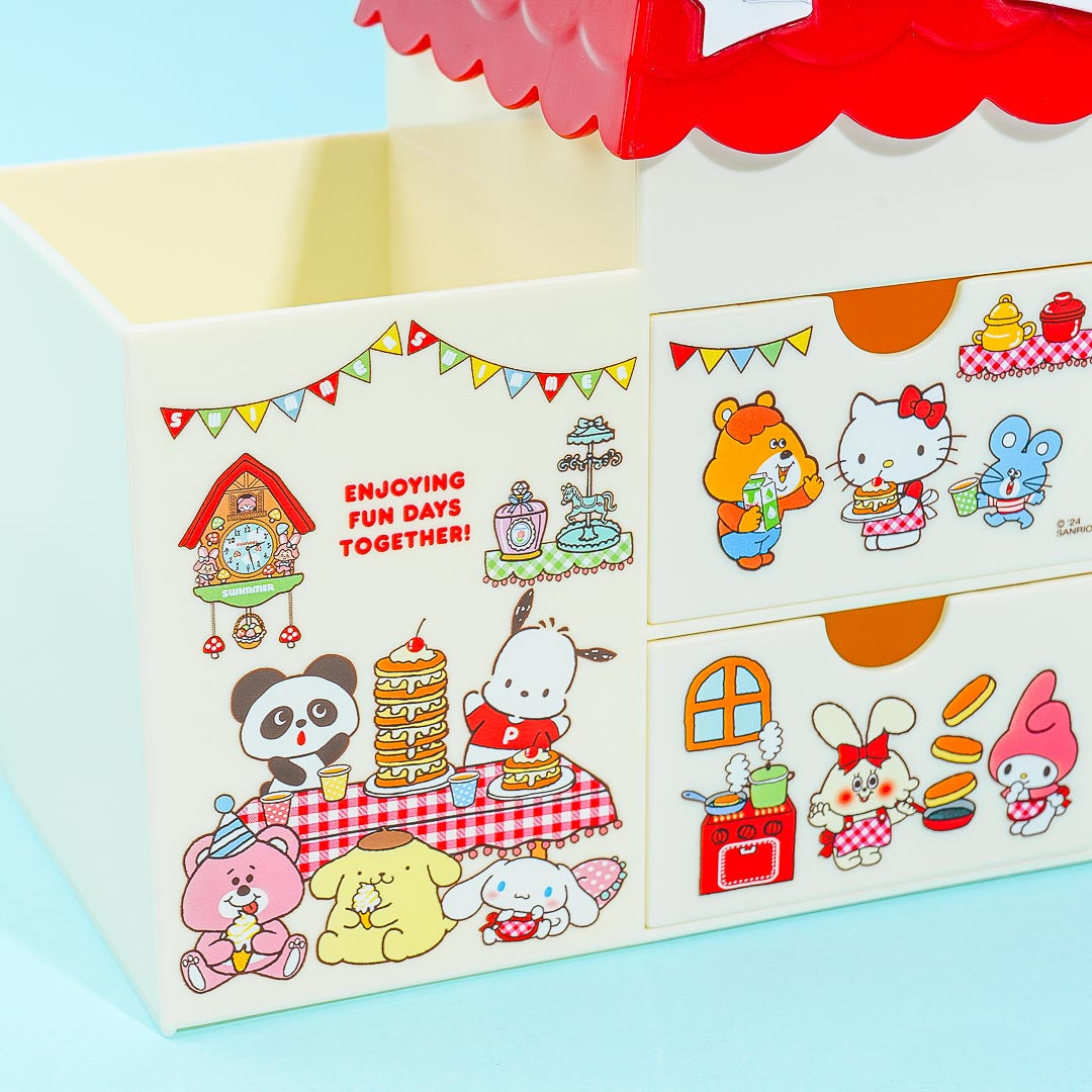 Swimmer x Sanrio Characters Mansion Multi-Storage