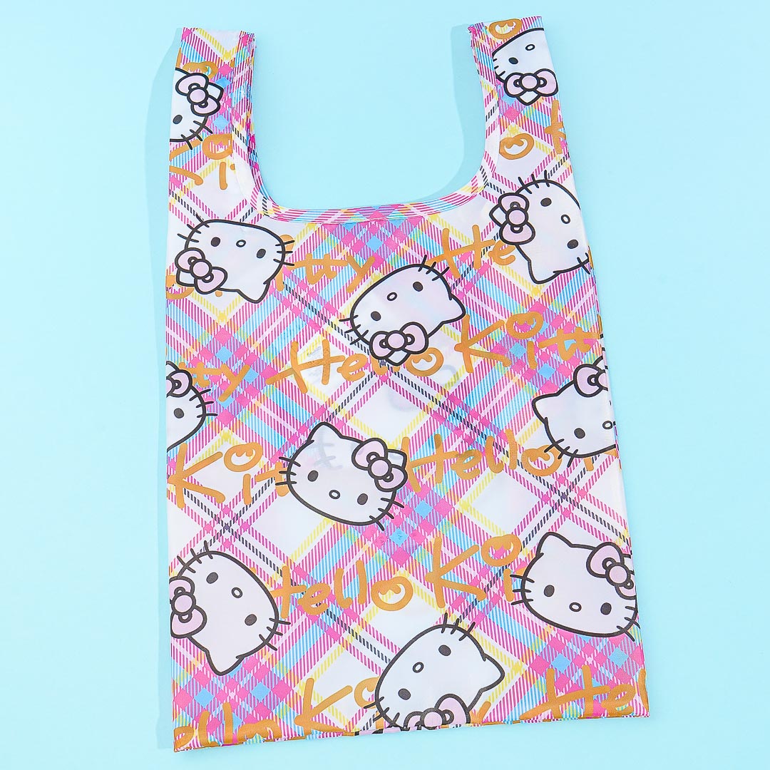 Hello Kitty 50th Anniversary Tartan Eco Bag