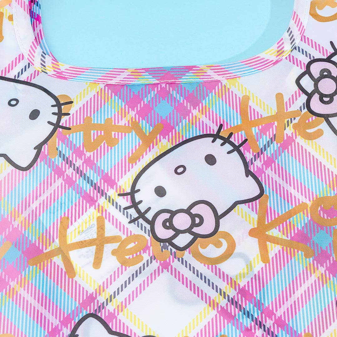 Hello Kitty 50th Anniversary Tartan Eco Bag