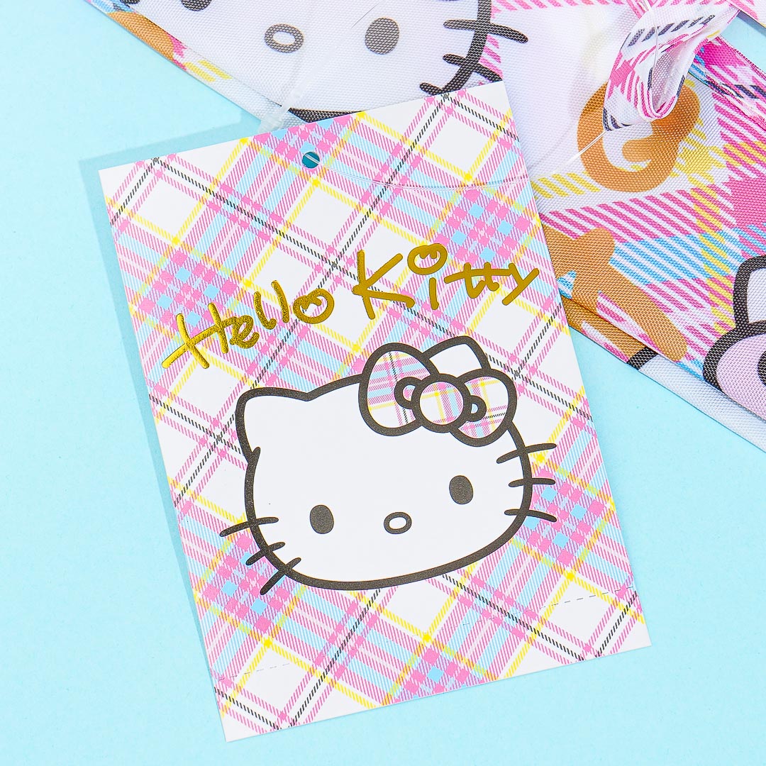 Hello Kitty 50th Anniversary Tartan Eco Bag