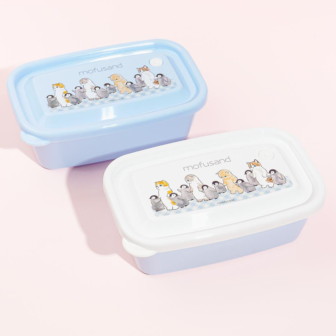 Mofusand Penguin Walk Food Container Set - 2 pcs