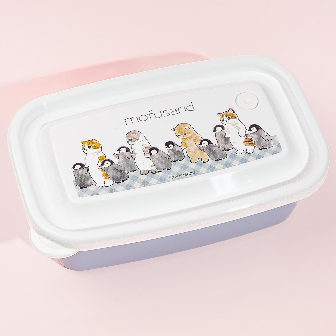 Mofusand Penguin Walk Food Container Set - 2 pcs