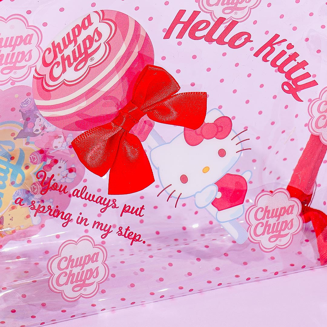 Hello Kitty x Chupa Chups Clear Pouch