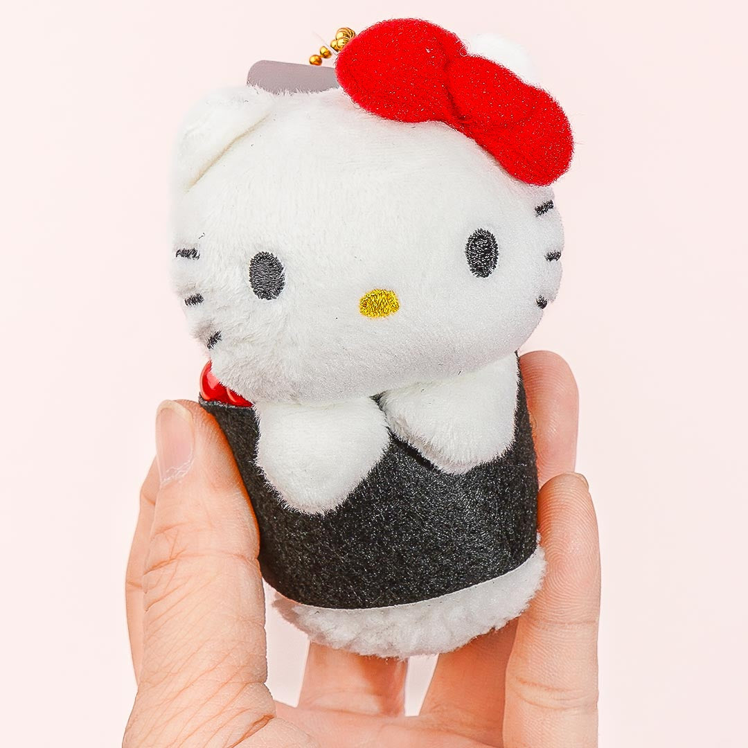 Hello Kitty Ikura Sushi Roll Plushie Charm
