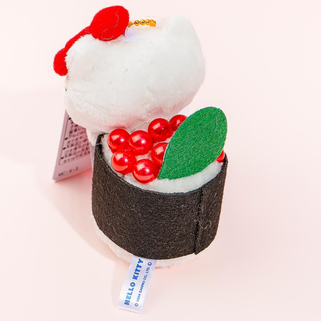 Hello Kitty Ikura Sushi Roll Plushie Charm