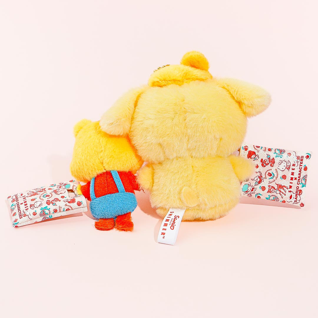 Swimmer x Sanrio Characters Plushie Charm - Pompompurin