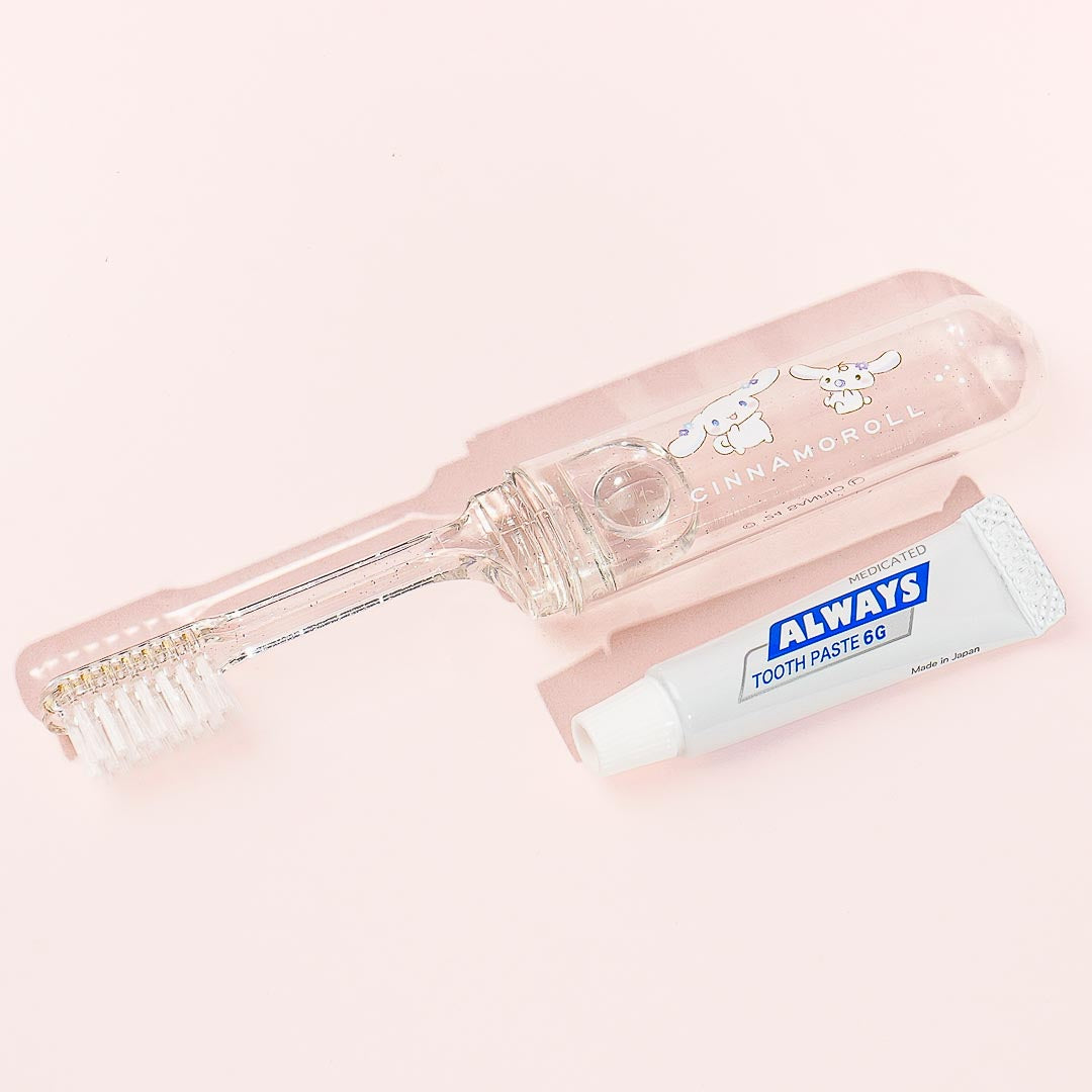 Cinnamoroll Diamond Travel Toothbrush Set