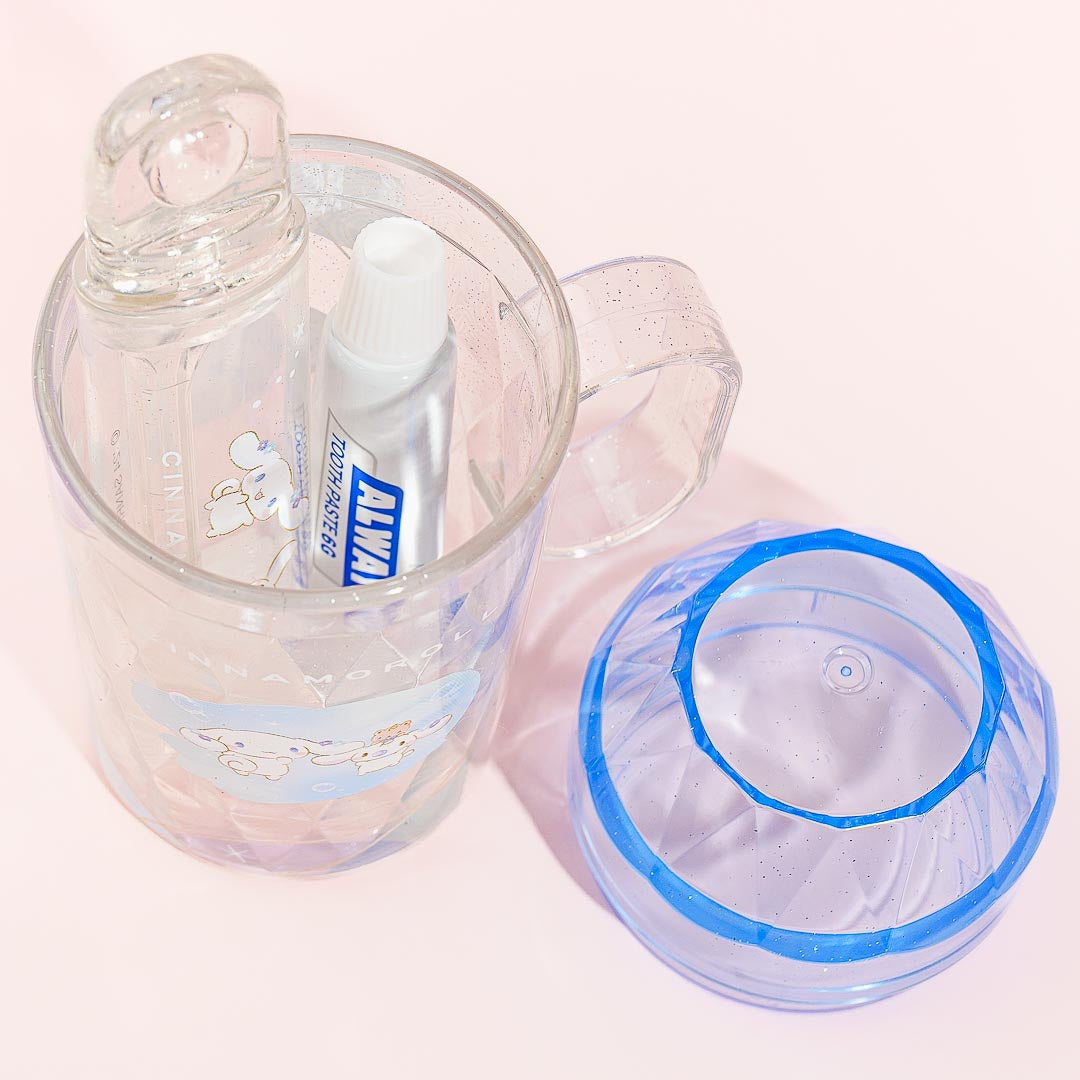 Cinnamoroll Diamond Travel Toothbrush Set