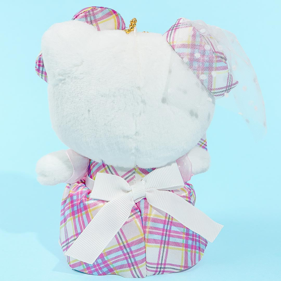 Hello Kitty 50th Anniversary Tartan Plushie - Medium