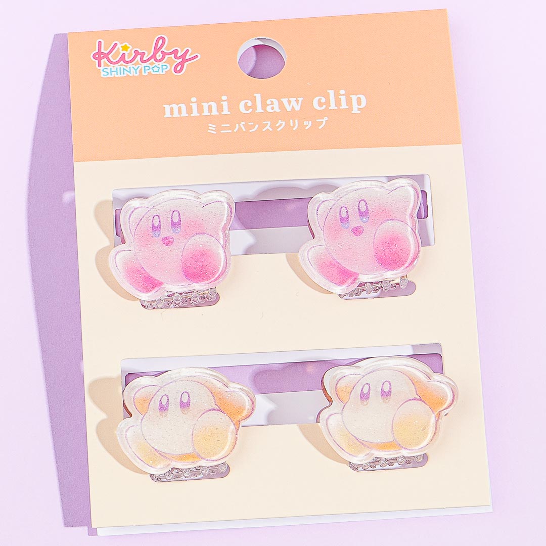 Kirby Mini Claw Clip Set