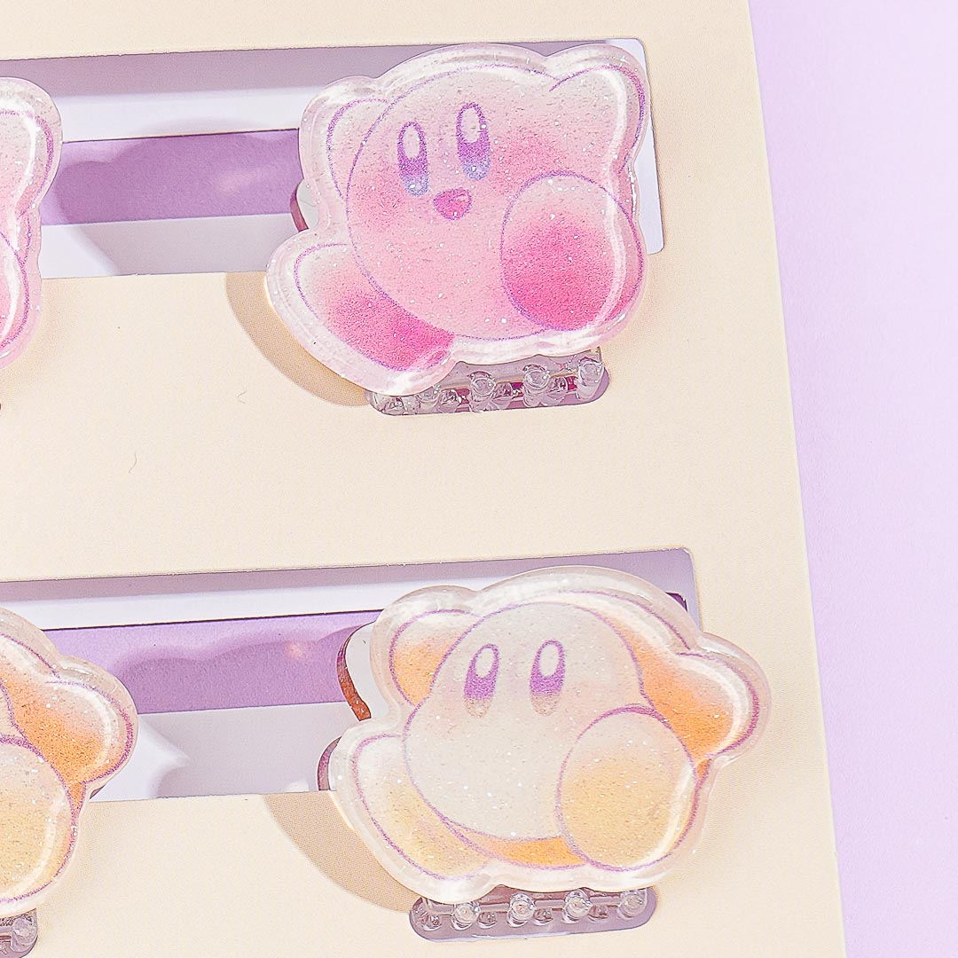Kirby Mini Claw Clip Set
