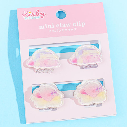 Kirby Sleepy Star Claw Clip Set