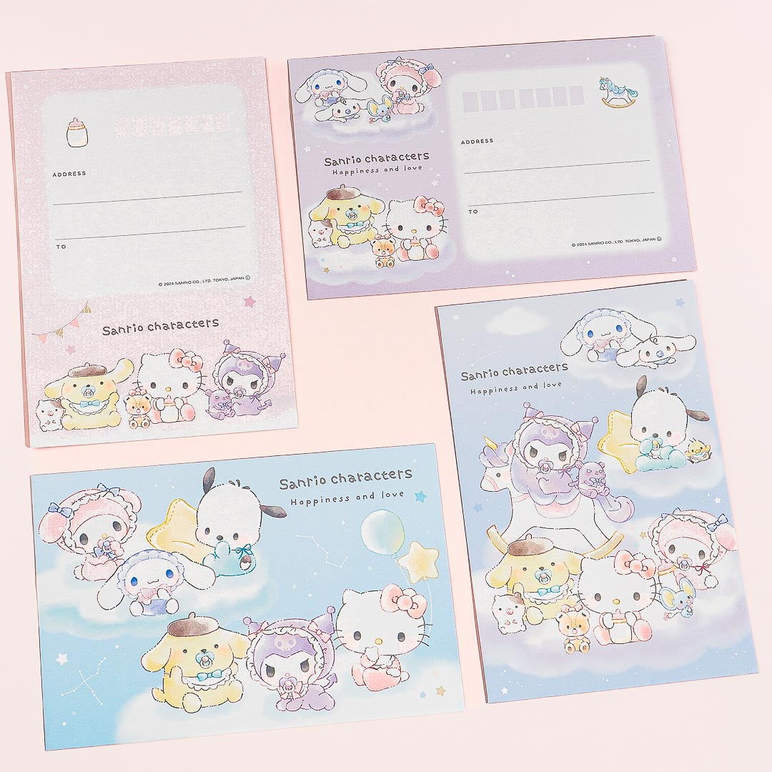 Sanrio Characters Happy Baby Letter Set