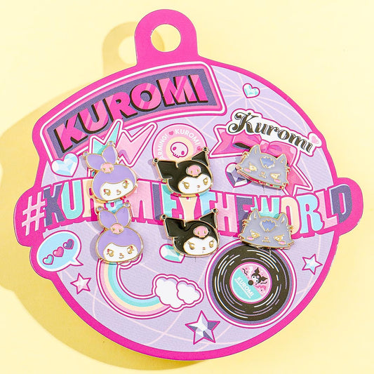 Kuromi #Kuromifytheworld Project Earrings Set