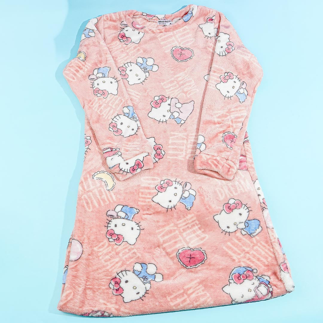 Hello Kitty Lovely Day Long-Sleeved Room Dress - Medium