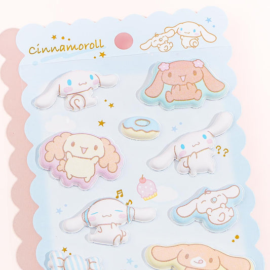 Cinnamoroll & Friends Mochimochi Marshmallow Seals