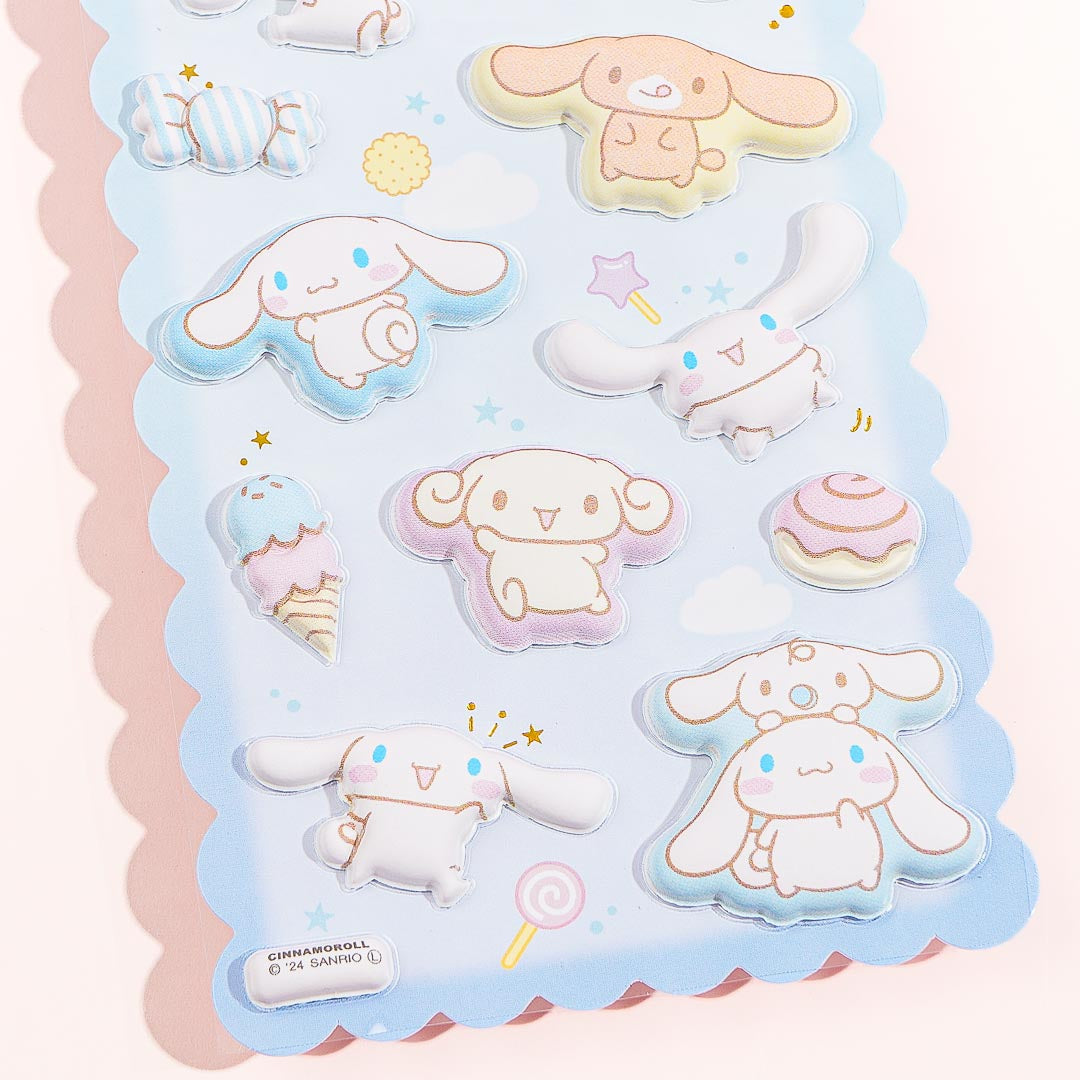 Cinnamoroll & Friends Mochimochi Marshmallow Seals