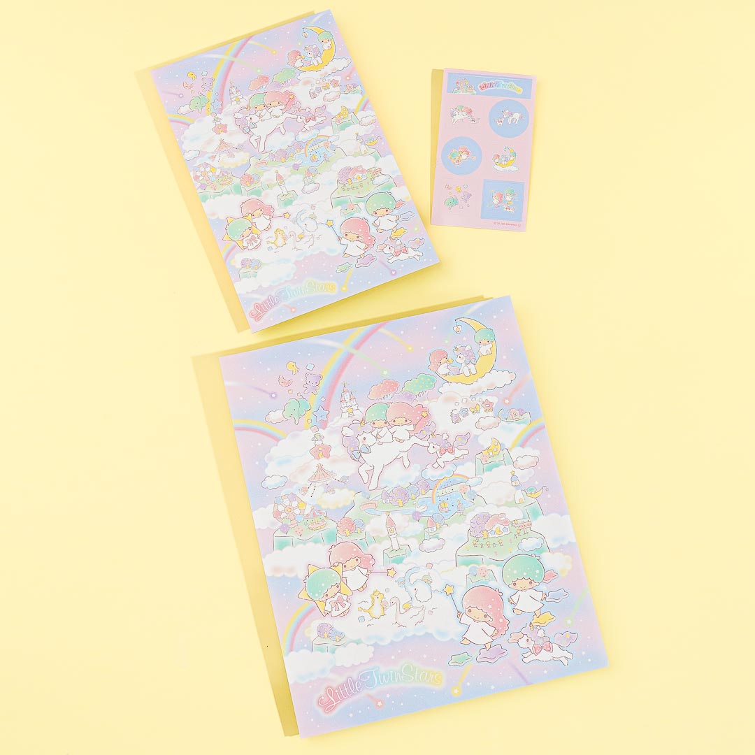 Little Twin Stars Unicorn Kingdom Letter Set