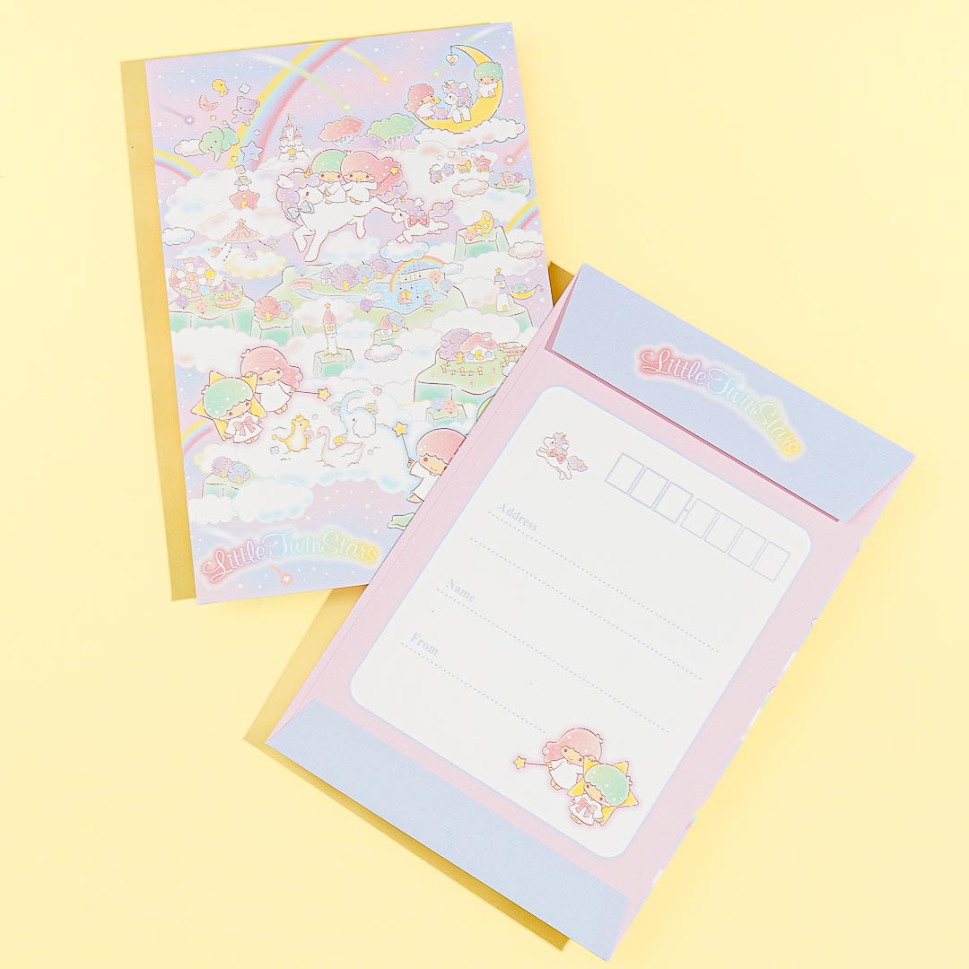 Little Twin Stars Unicorn Kingdom Letter Set