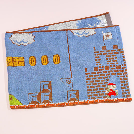 Super Mario Game Field Long Towel