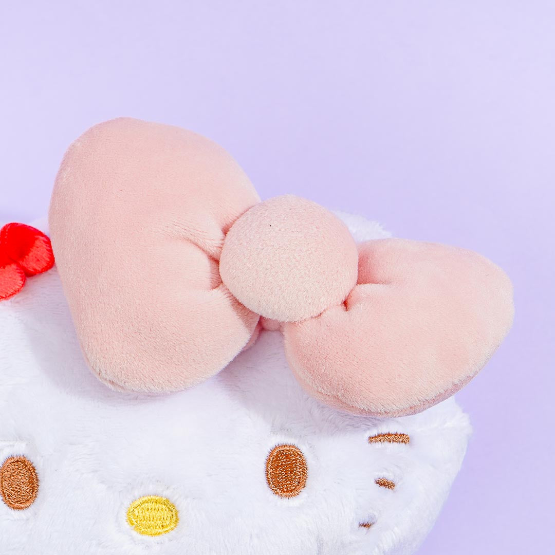 Hello Kitty Big Ribbon Fluffy Pouch
