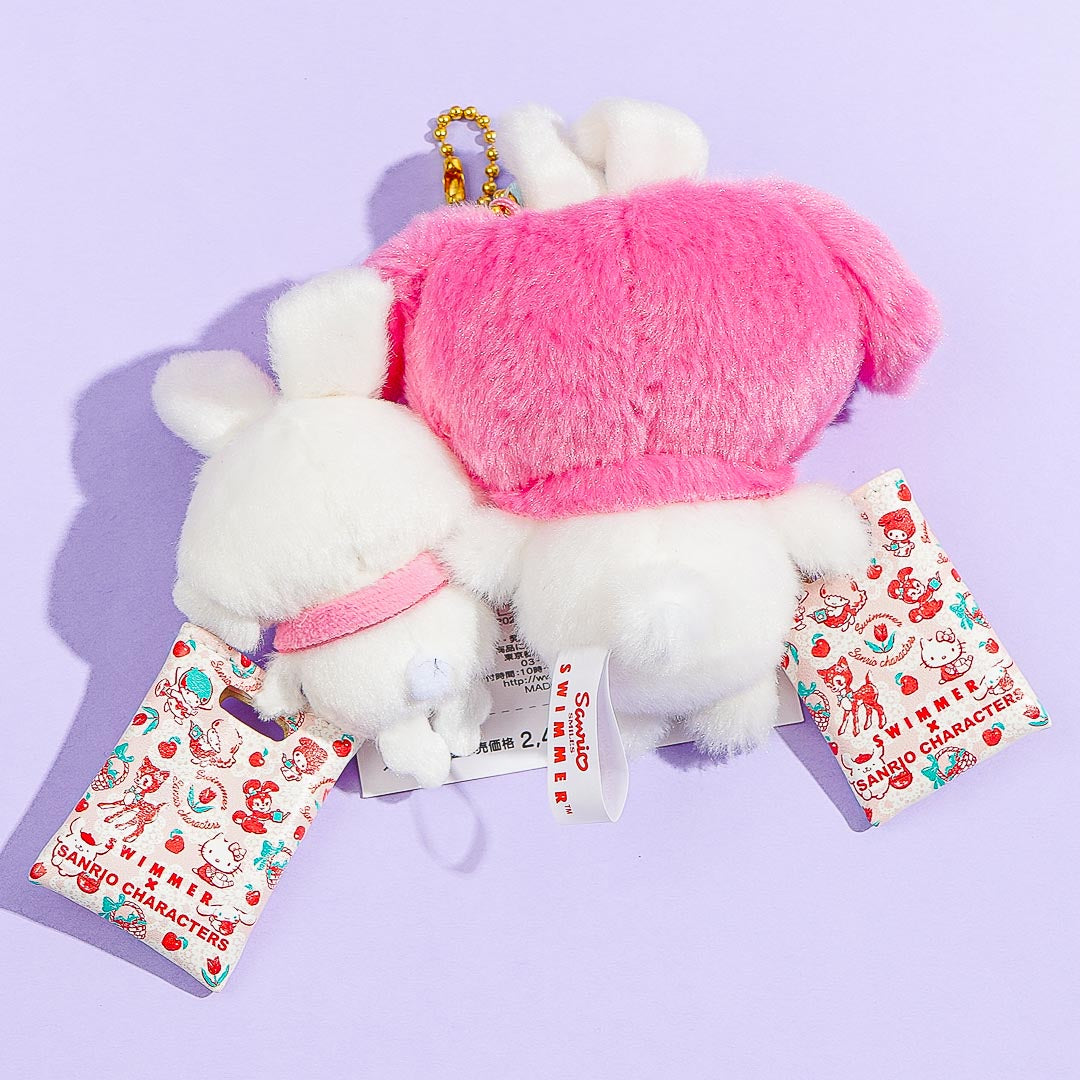 Sanrio Characters x Swimmer Plushie Charm - My Melody