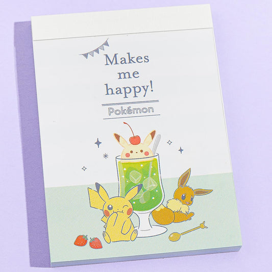 Pokemon Happy Drink Memo Pad