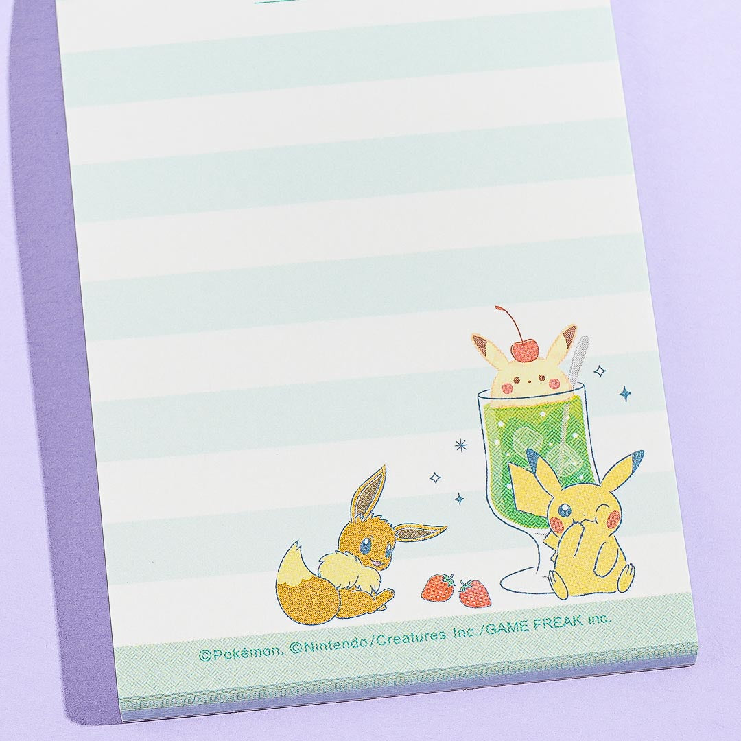 Pokemon Happy Drink Memo Pad