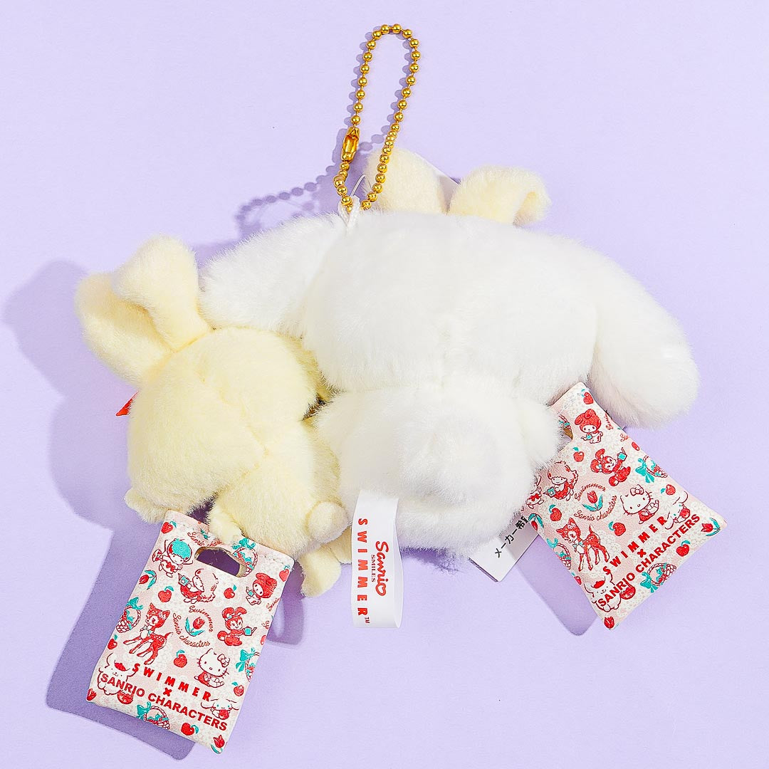 Sanrio Characters x Swimmer Plushie Charm - Cinnamoroll