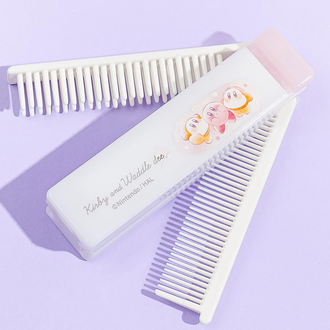Kirby & Waddle Dee Double Comb and Mirror