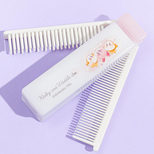 Kirby & Waddle Dee Double Comb and Mirror