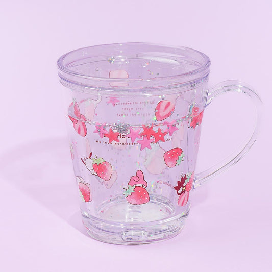 Sanrio Characters Strawberry Harvest Waterfill Cup
