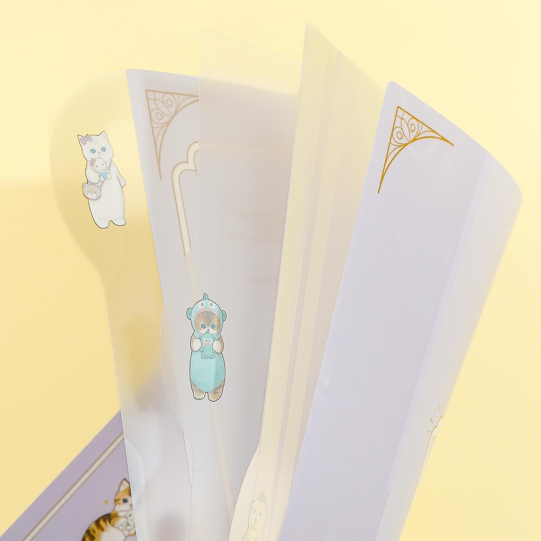 Mofusand x Sanrio Charactes Plushie Love Multi-Slot A4 File Folder