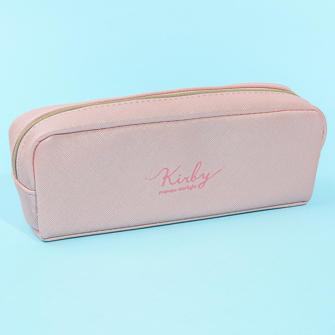 Kirby Glittery Warp Star Pencil Case